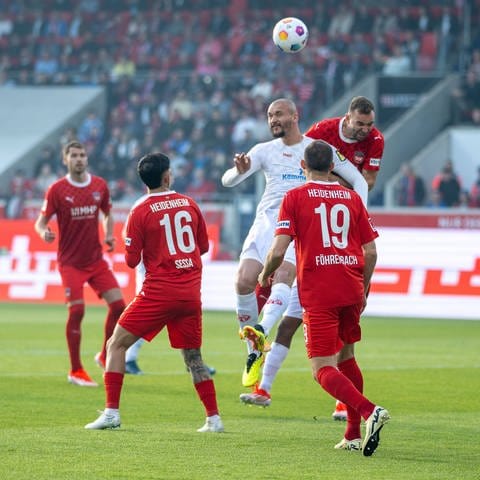 Spielszene aus 1. FC Heidenheim - Mainz 05